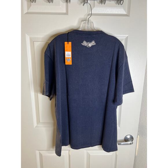 Von Dutch Navy Blue Short Sleeve Tee - Picture 3 of 5